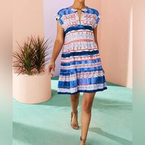 Marie Oliver Sawyer Dress in Summer Wash Size L Cotton Casual Travel